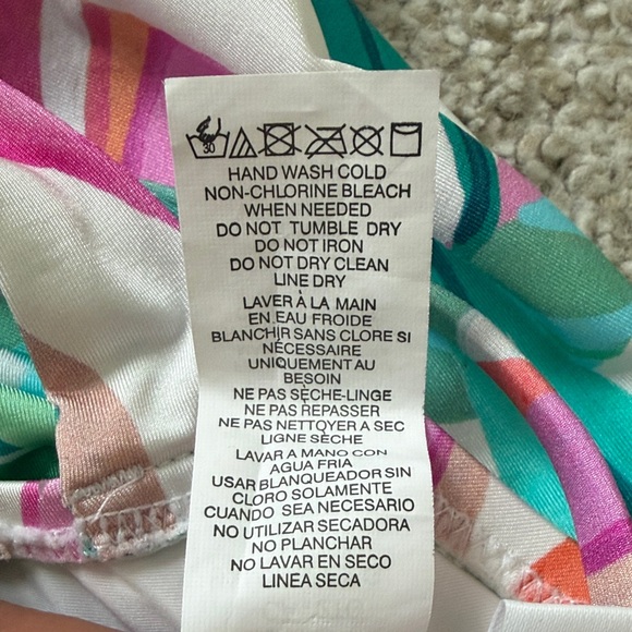 Sunshine 79 Women Sz 12 Strappy Fantasy Vacation Bandeau One Piece Swimsuit - Picture 9 of 10